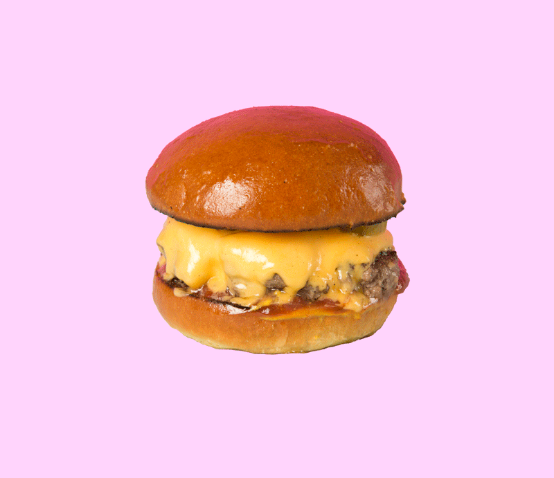 gif de um hamburguer artesanal